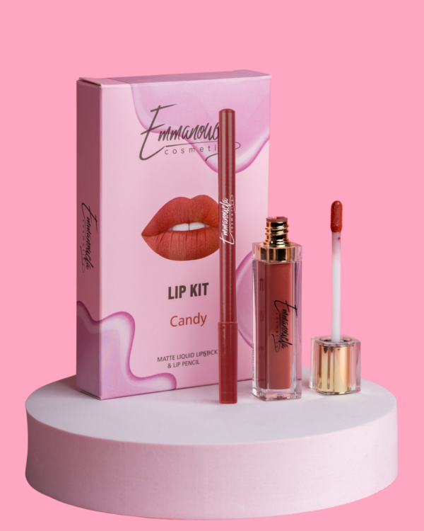 Emmanouela Cosmetics Lip Kit Red Velvet
