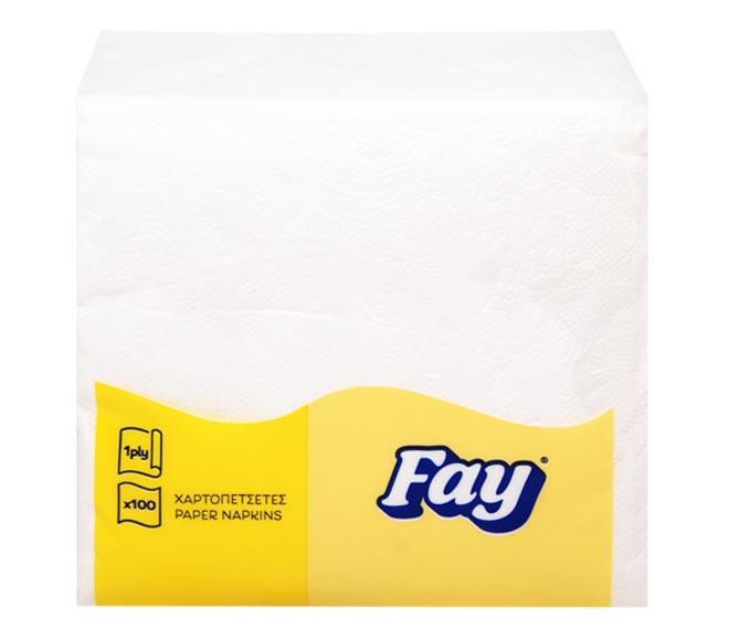 Fay Χαρτοπετσετες Χρωματιστες 100Φυλλα - Fay Colored Napkins 100pcs