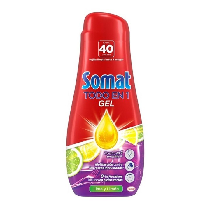 Somat Gel Lemon 40W 640Ml
