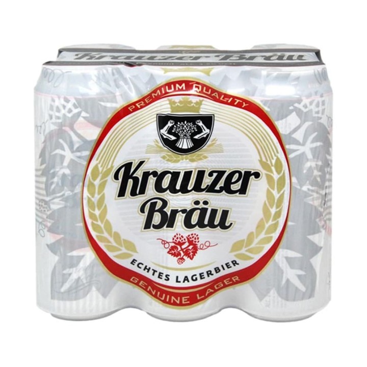 Krauzer Brau Beer 6X500Ml