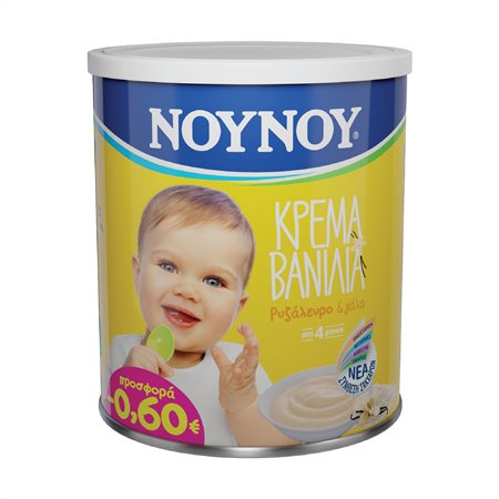 Nounou Vanilla Creame 350Gr