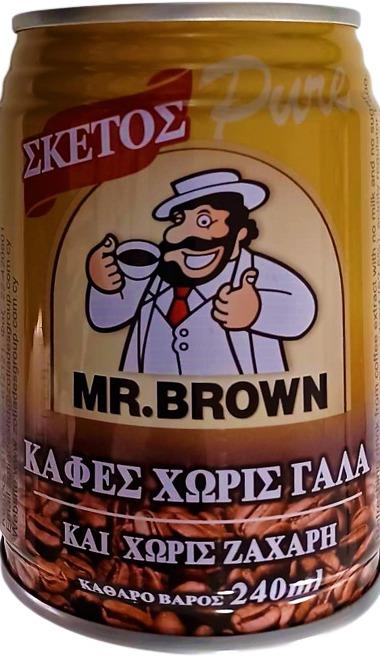 Mr Brown Pure Coffee 240Ml
