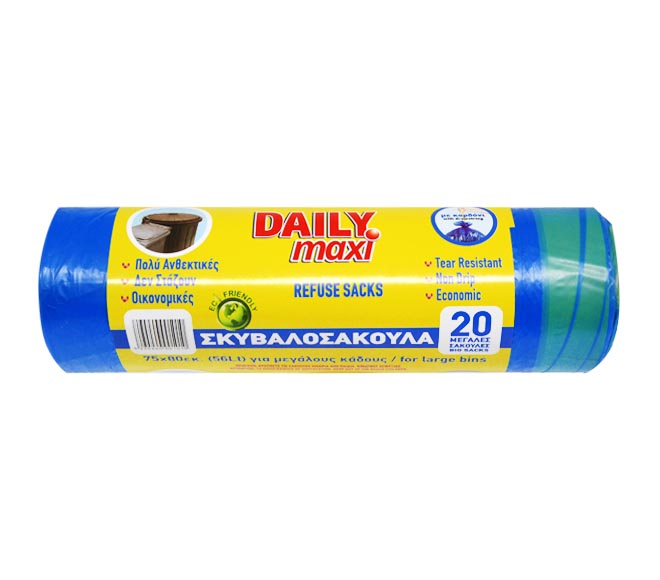 Daily Maxi For Large Blue 75X80Cm 20Pcs