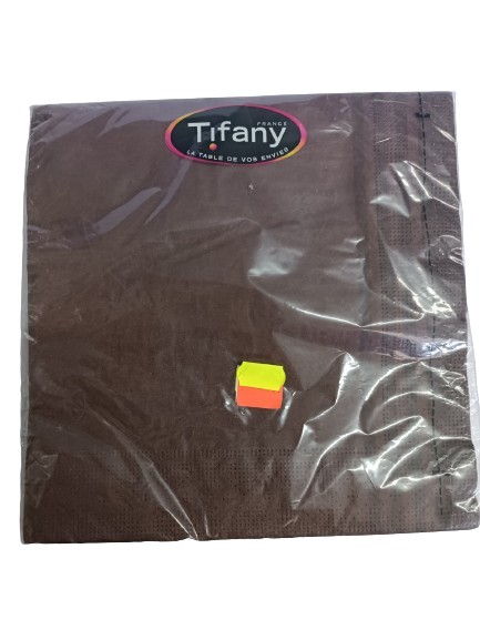 Tifany Χαρτοπετσετες Καφε 20 Φυλλα