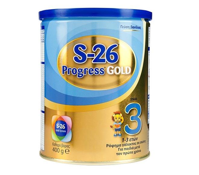 S26 Gold No3 Baby Milk 400Gr