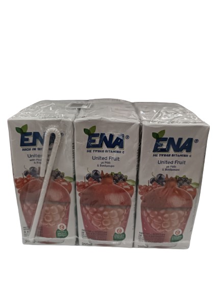 Ena Pomegranate Strawberry Juice 9X250Ml