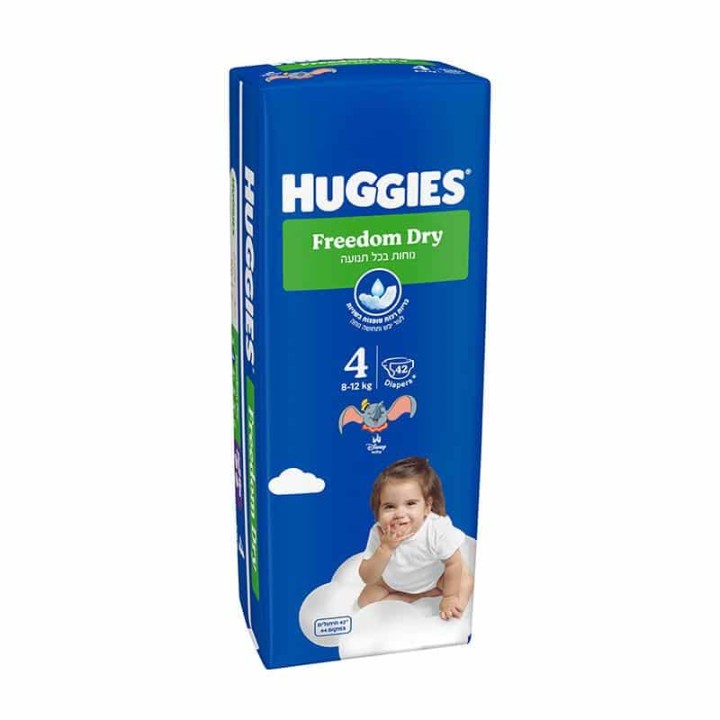 Huggies Maxi Baby Diapers 44Pcs No4