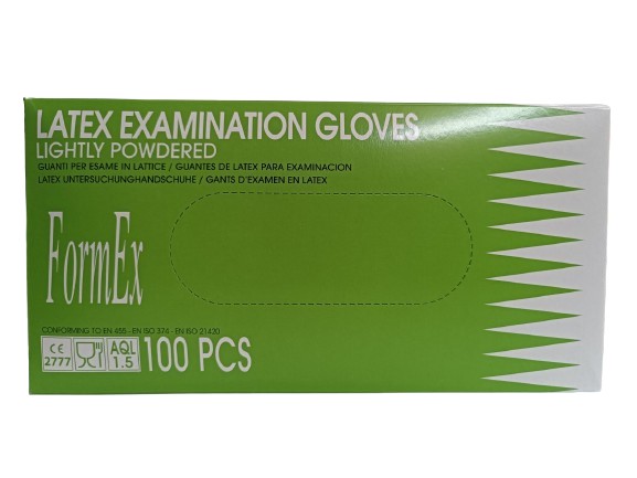 Formex Disposable Gloves M 100Pcs