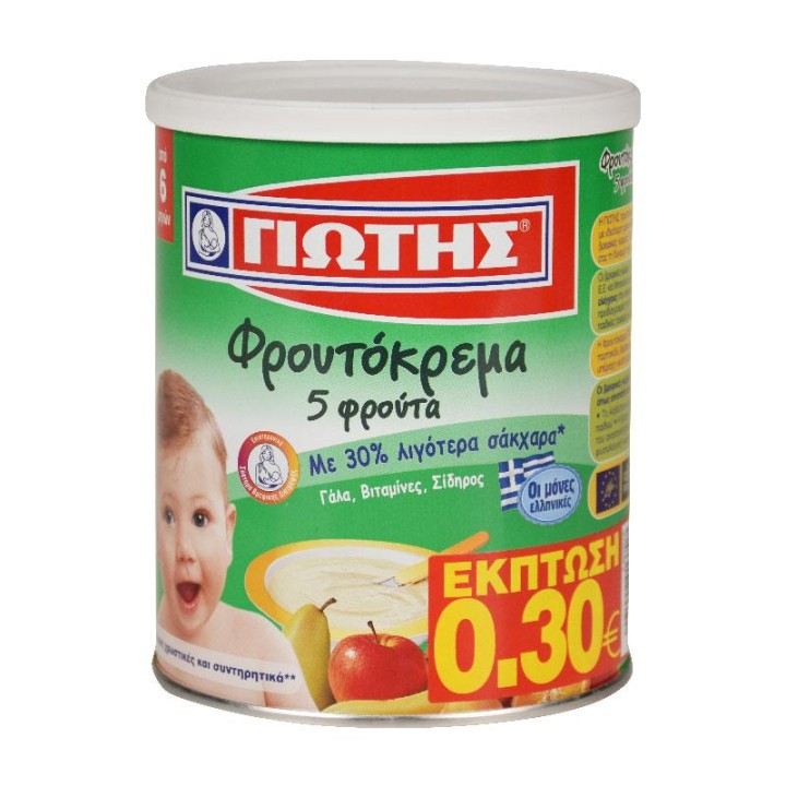 Yiotis Fruit Cream 300Gr
