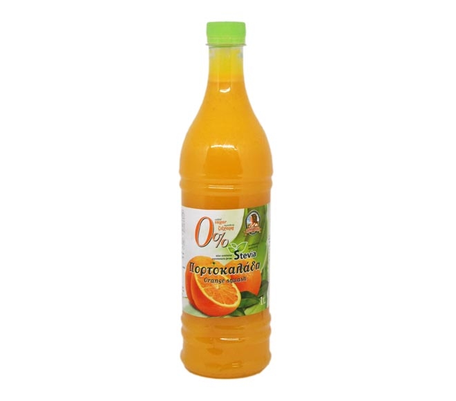 Amalia Orange Stevia Squash 1L