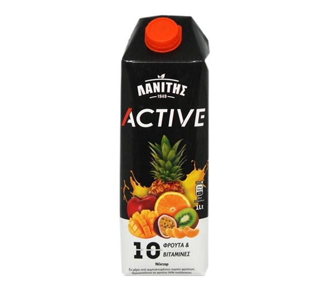 Lanitis Juice Active Nectar 10Fruits 1L
