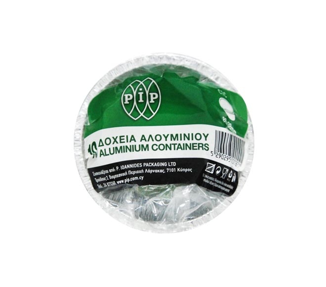 Pip Aluminium Ciontainers 86X38Mm 10Pcs