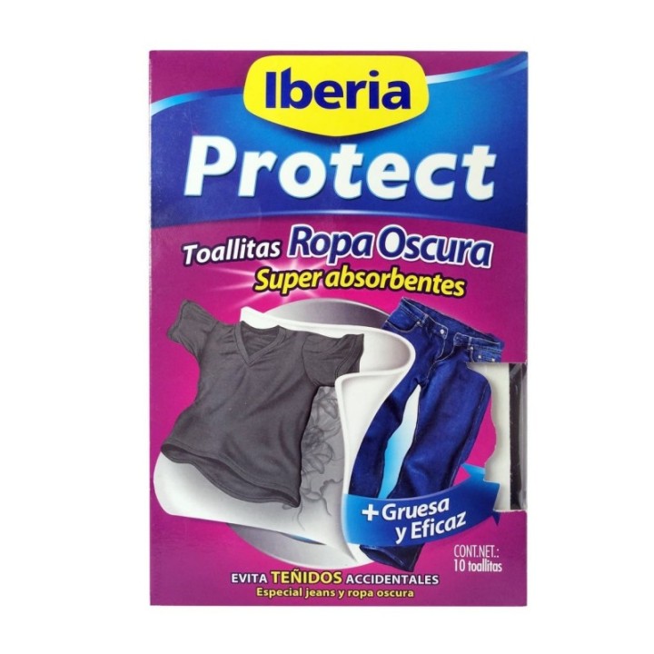 Iberia Protect Ropa Oscura Color Trap 10Pcs