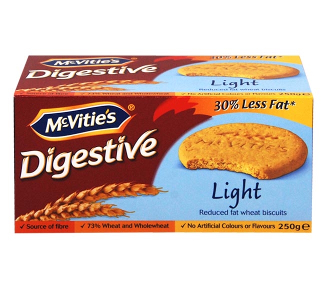 Mcvitie'S Digestives Light 250Gr