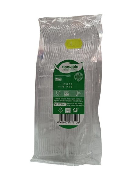 Sp Berner Forks Plastic 25Pcs