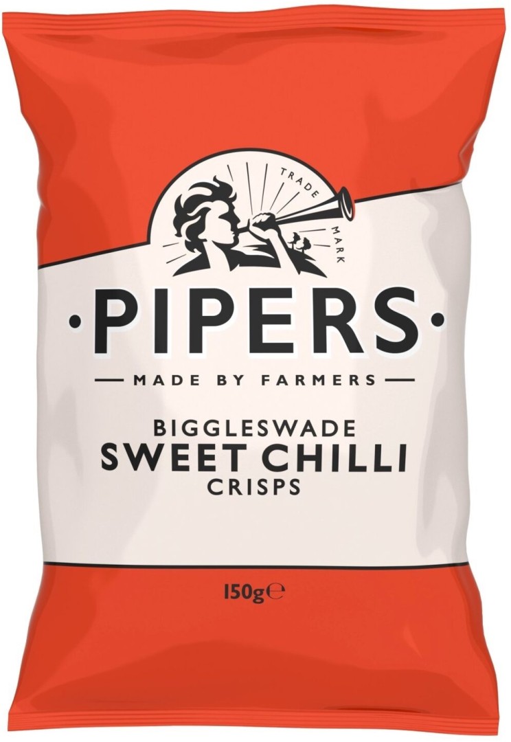 Pipers Sweet Chilli Crisps 150Gr