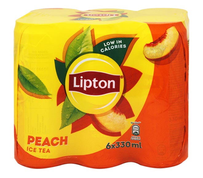 Lipton Ice Tea Peach 6X330Ml