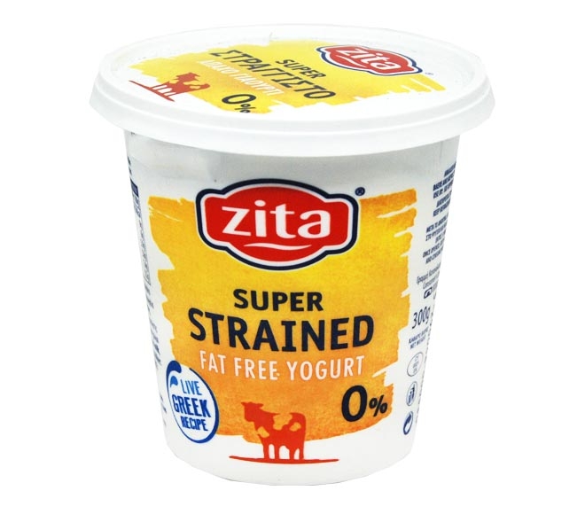 Zita Super Strained 0% Yogurt 300Gr