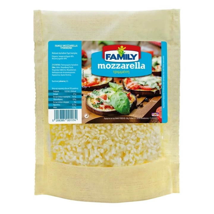 Family Mozzarella Grated 180Gr