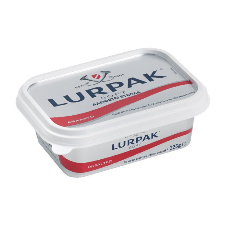 Lurpak Soft Unsalted 225Gr