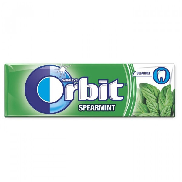 Orbit Spearmint Sugar Free 14Gr