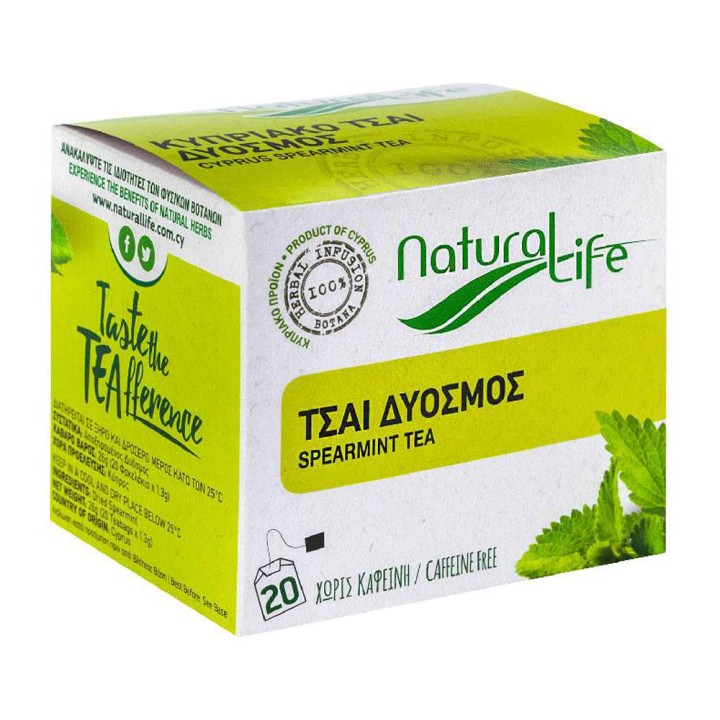 Natural Life Spearmint Tea 20Pcs