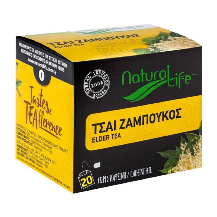 Natural Life Elder Tea 20Pcs