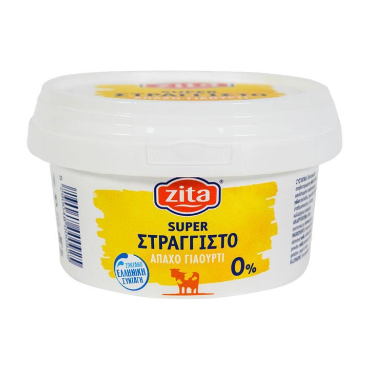 Zita Super Strained 0% Yogurt 450Gr