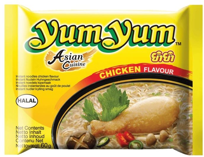 Yum Yum Noodles Chicken Flavour 60Gr