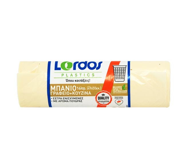 Lordos Bags Garbage 49X55Cm 25Pcs