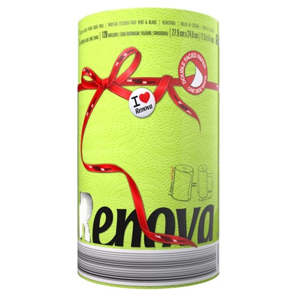 Renova Ρολο Κουζινας Πρασινα 120 Φυλλα