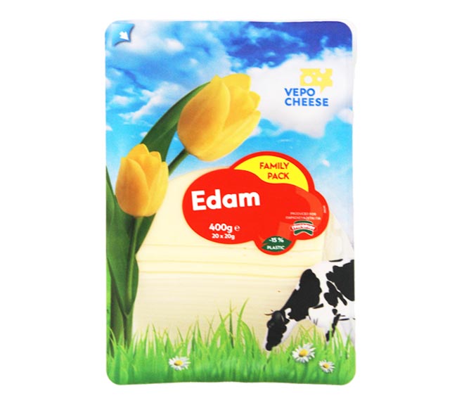 Vepo Cheese Edam Slices 400Gr
