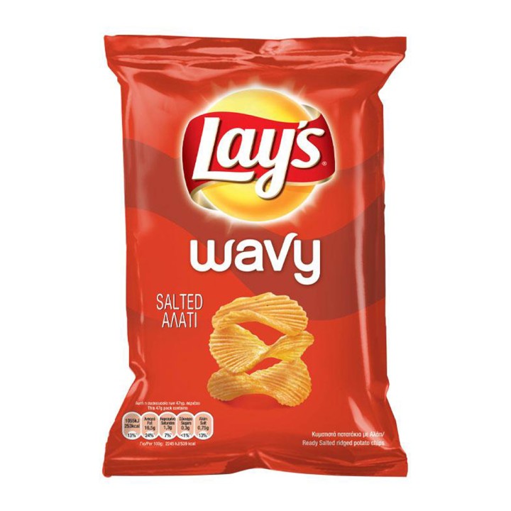 Lay'S Wavy Salted 47Gr