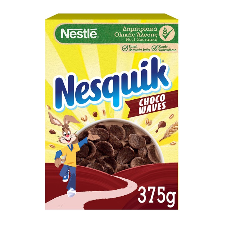 Nestle Nesquick Choco Waves 375Gr