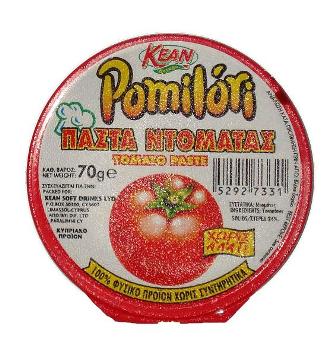 Kean Pomilori Tomato Paste 70Gr