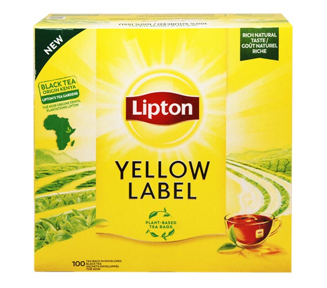 Lipton Yellow Label 100Pcs