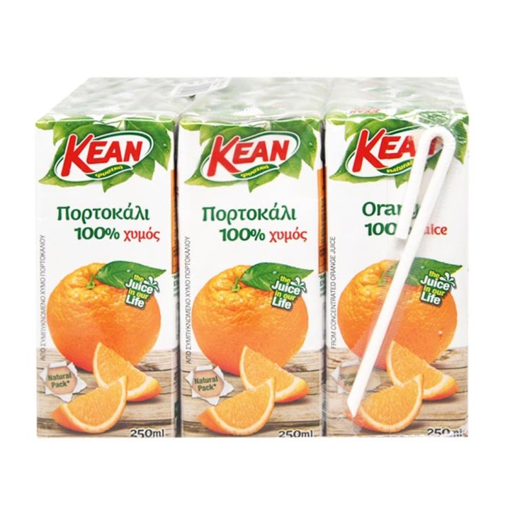 Kean Orange Juices 9X250Ml