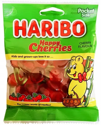 Haribo Happy Cherries 100Gr