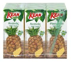 Kean Pineapple Juices 9X250Ml