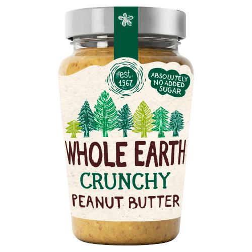 Whole Earth Crunchy Peanut Butter 340Gr