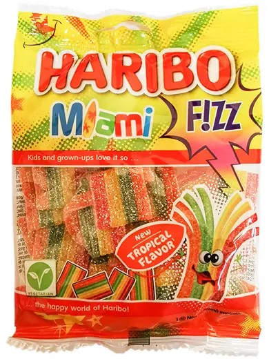 Haribo Miami Fizz 85Gr
