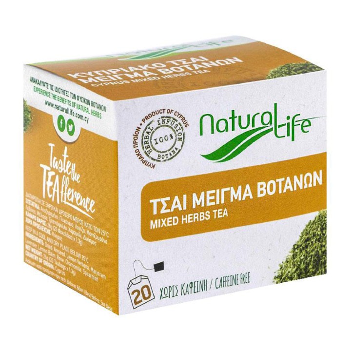 Natural Life Mixed Herbs Tea 20Pcs