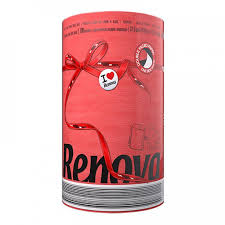 Renova Ρολο Κουζινας Κοκκινα 120 Φυλλα