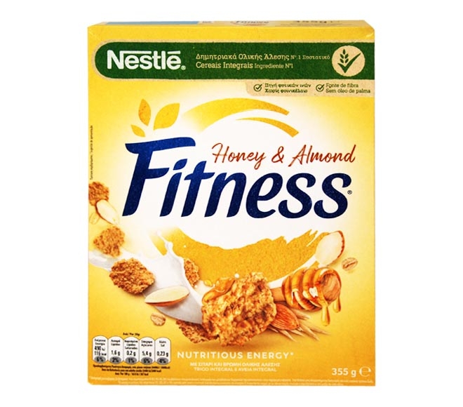 Nestle Fitness Honey & Almond 355Gr