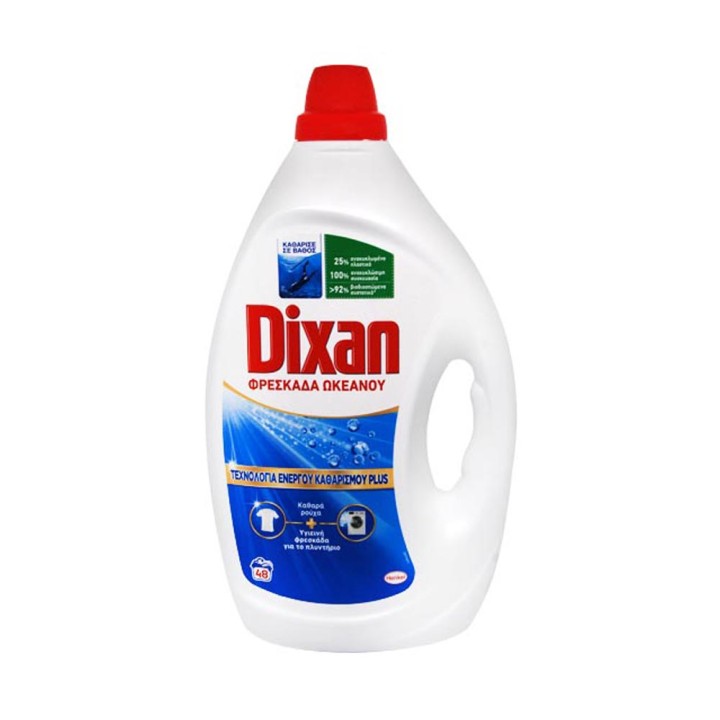 Dixan Gel Ocean Freshness 48W 2.160Ml
