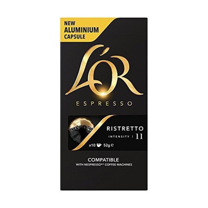 Lor Espresso Ristretto Coffee Capsules 52Gr