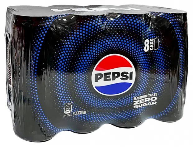 Pepsi Max Zero Sugar 8X330Ml