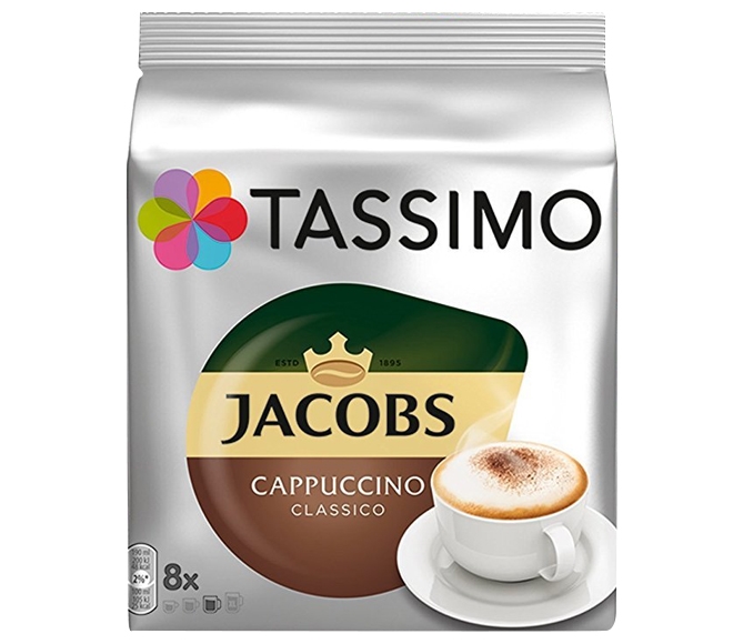 Tassimo Jacobs Instant Cuppuccino 8Pcsx6.5Gr