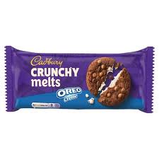 Cadbury Crunchy Melts Oreo Creme 156Gr
