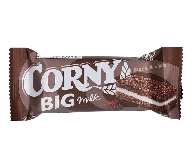 Corny Big Milk Dark & White Cereal 40Gr